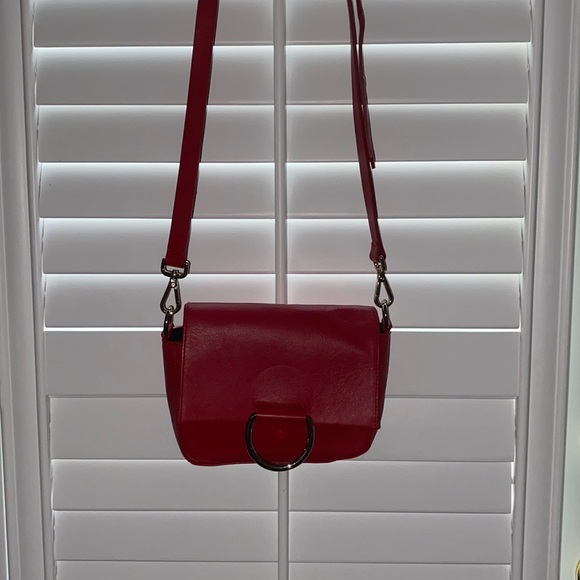 Zara real leather crossbody purse - Picture 2 of 3